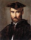 Parmigianino Portrait of a Man painting